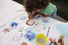 Painting in the Park: Heart to Hope Boards