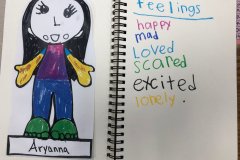 Teaching Feelings Through Art: First Grade Class at Lassen View Middle School